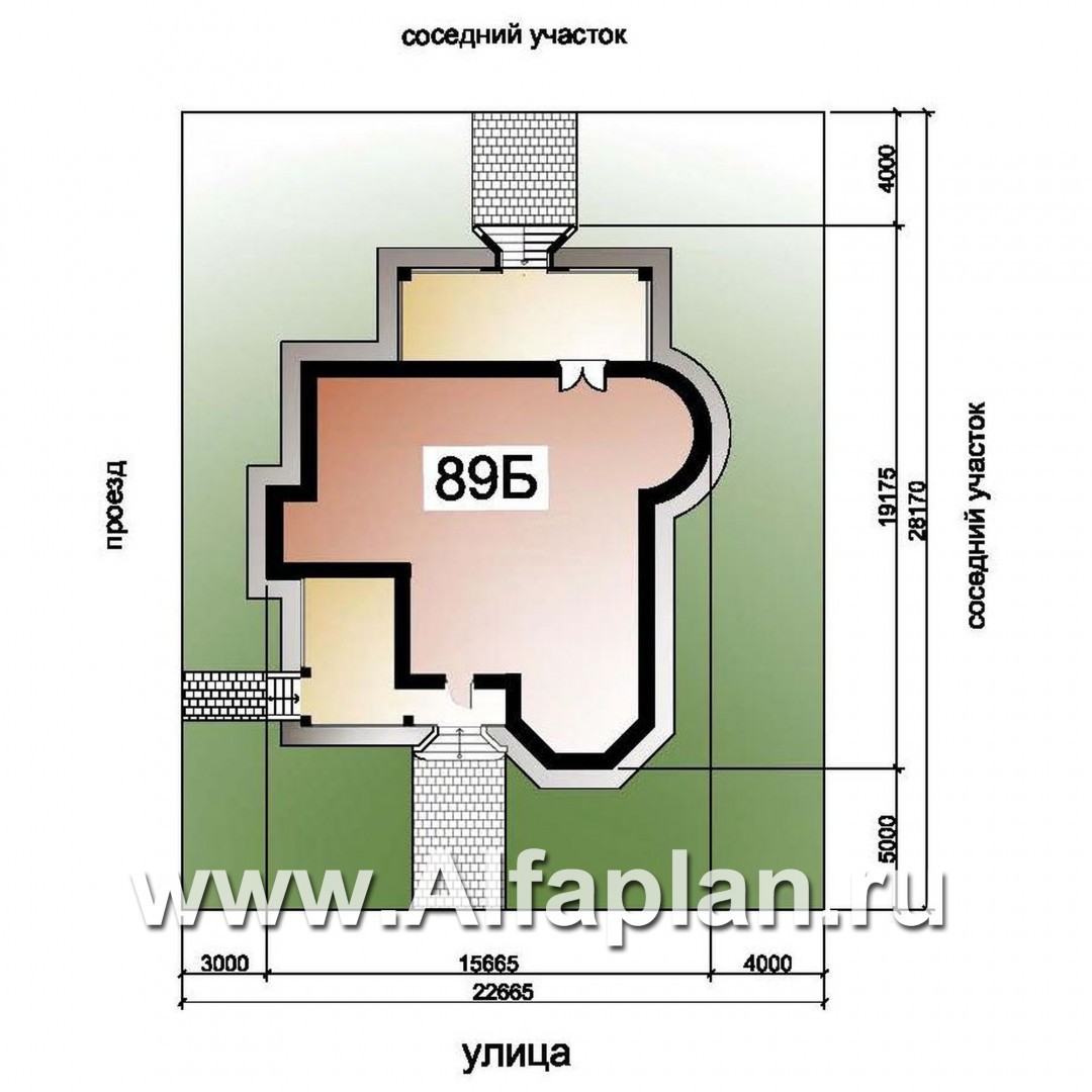«Ленский» - проект двухэтажного дома, с мансардой, в стиле модерн, для большой семьи - дизайн дома №1